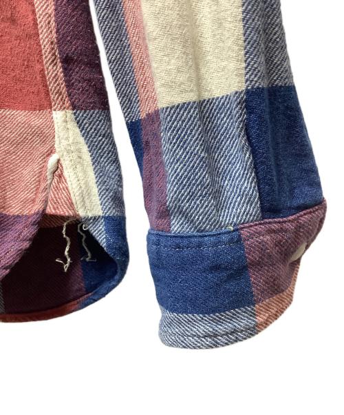 RRL（ダブルアールエル）RRL (ダブルアールエル) ネルシャツ レッド サイズ:Sの古着・服飾アイテム