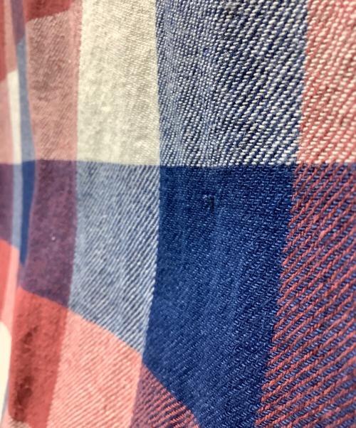 RRL（ダブルアールエル）RRL (ダブルアールエル) ネルシャツ レッド サイズ:Sの古着・服飾アイテム