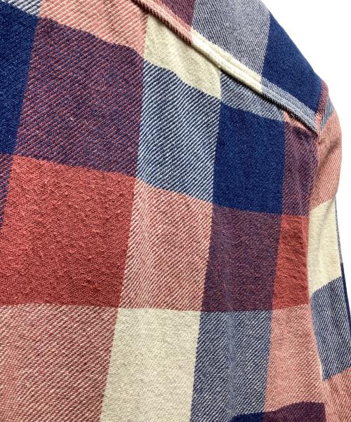 RRL（ダブルアールエル）RRL (ダブルアールエル) ネルシャツ レッド サイズ:Sの古着・服飾アイテム