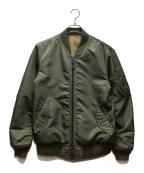 AVIREXアヴィレックス）の古着「MA-1ジャケット」｜グリーン