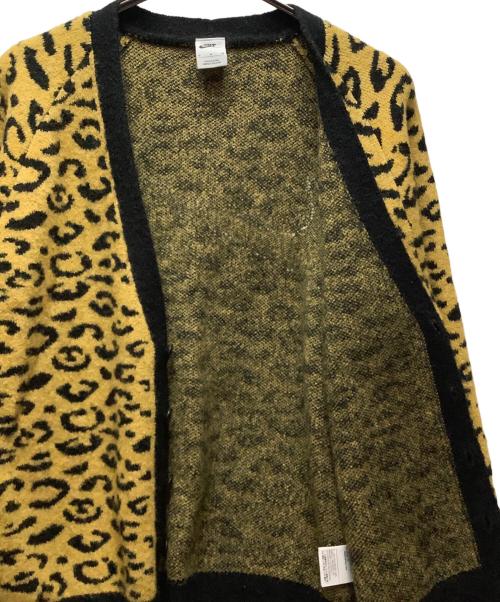 NIKE（ナイキ）NIKE (ナイキ) 厚手カーディガン ブラック×オレンジ サイズ:Mの古着・服飾アイテム