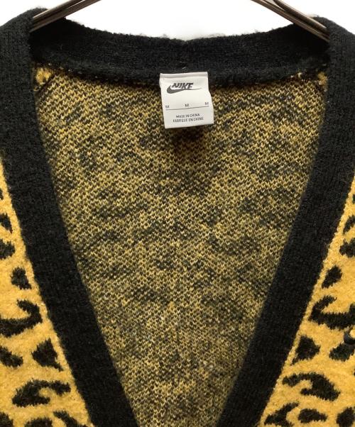 NIKE（ナイキ）NIKE (ナイキ) 厚手カーディガン ブラック×オレンジ サイズ:Mの古着・服飾アイテム