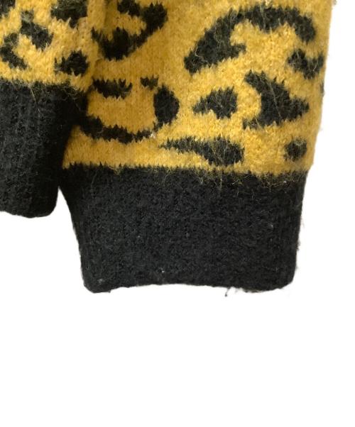 NIKE（ナイキ）NIKE (ナイキ) 厚手カーディガン ブラック×オレンジ サイズ:Mの古着・服飾アイテム