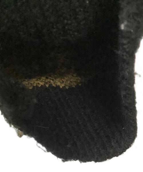 NIKE（ナイキ）NIKE (ナイキ) 厚手カーディガン ブラック×オレンジ サイズ:Mの古着・服飾アイテム