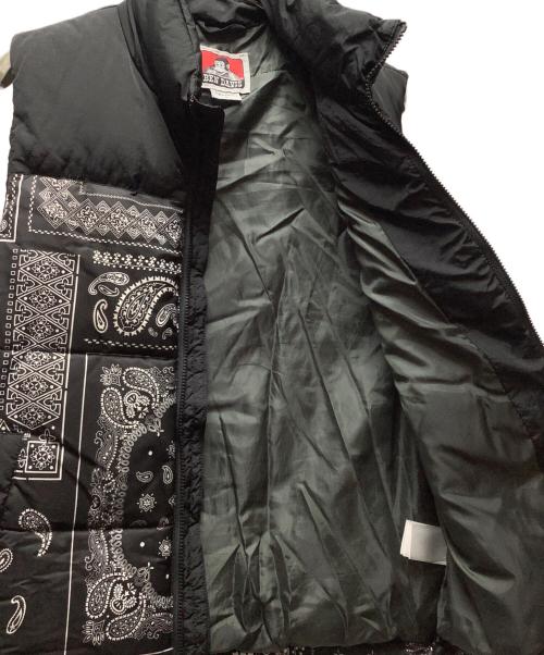 BEN DAVIS（ベンデイビス）BEN DAVIS (ベンデイビス) 中綿ベスト ブラック サイズ:Lの古着・服飾アイテム