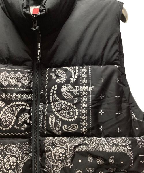 BEN DAVIS（ベンデイビス）BEN DAVIS (ベンデイビス) 中綿ベスト ブラック サイズ:Lの古着・服飾アイテム