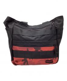 1piu1uguale3×BRIEFING（ウノピュウノウグァーレトレ×ブリーフィング）の古着「トートバッグ」｜レッド×ブラック