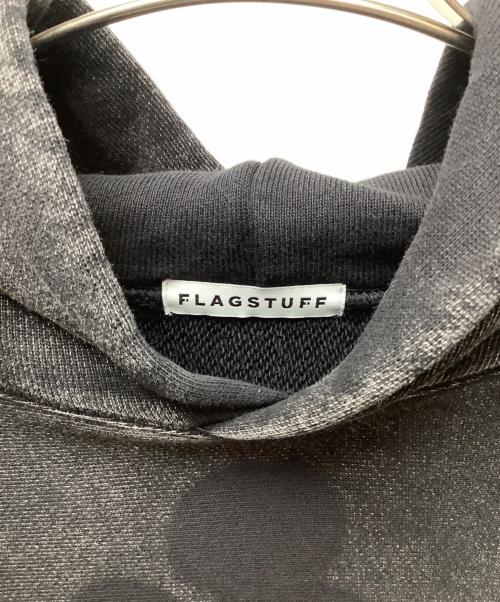 flagstuff（フラグスタフ）flagstuff (フラグスタフ) パーカー ブラック サイズ:Lの古着・服飾アイテム