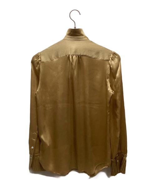 POLO RALPH LAUREN（ポロ・ラルフローレン）POLO RALPH LAUREN (ポロ・ラルフローレン) 長袖ブラウス ベージュの古着・服飾アイテム