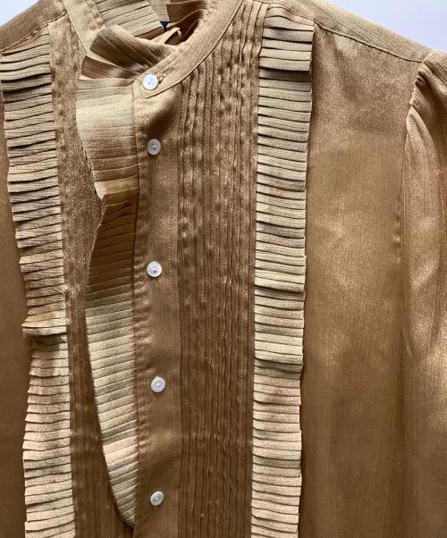 POLO RALPH LAUREN（ポロ・ラルフローレン）POLO RALPH LAUREN (ポロ・ラルフローレン) 長袖ブラウス ベージュの古着・服飾アイテム