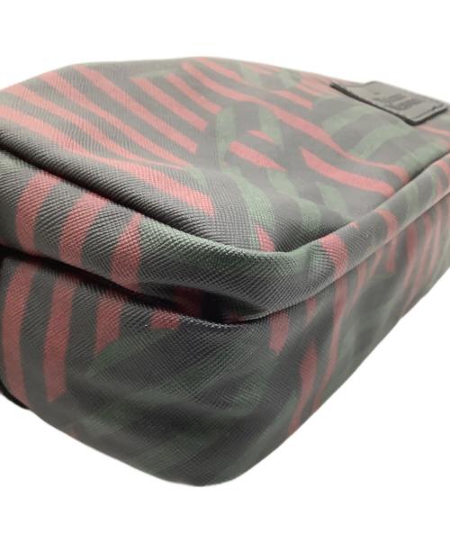 Vivienne Westwood（ヴィヴィアンウエストウッド）Vivienne Westwood (ヴィヴィアンウエストウッド) ボディーバッグ レッド×ブラック×グリーンの古着・服飾アイテム