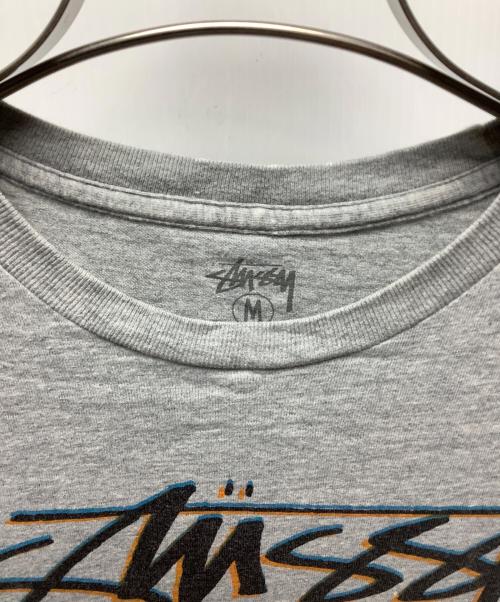 stussy（ステューシー）stussy (ステューシー) 長袖カットソー グレー サイズ:Mの古着・服飾アイテム