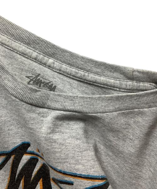 stussy（ステューシー）stussy (ステューシー) 長袖カットソー グレー サイズ:Mの古着・服飾アイテム
