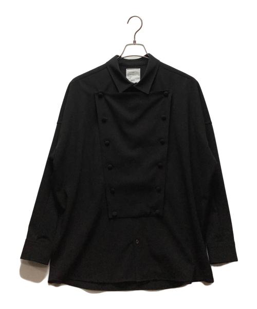 SHAREEF（シャリーフ）SHAREEF (シャリーフ) 長袖シャツ ブラック サイズ:Lの古着・服飾アイテム