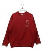 GENUINE MERCHANDISEジェニュイン マーチャンダイズ）の古着「厚手ニット」｜レッド