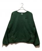 NIKEナイキ）の古着「ボアジャケット」｜グリーン