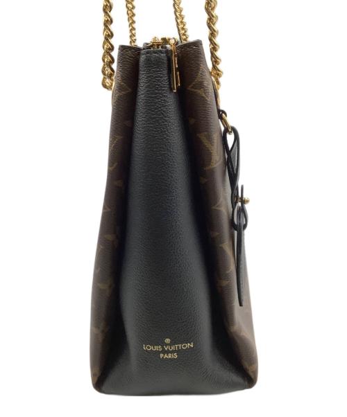 LOUIS VUITTON（ルイ ヴィトン）LOUIS VUITTON (ルイ ヴィトン) チェーンショルダーバッグ ブラウン×ブラックの古着・服飾アイテム