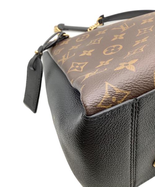 LOUIS VUITTON（ルイ ヴィトン）LOUIS VUITTON (ルイ ヴィトン) チェーンショルダーバッグ ブラウン×ブラックの古着・服飾アイテム
