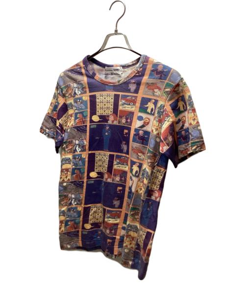 COMME des GARCONS SHIRT（コムデギャルソンシャツ）COMME des GARCONS SHIRT (コムデギャルソンシャツ) コミック柄Tシャツ マルチカラー サイズ:Mの古着・服飾アイテム