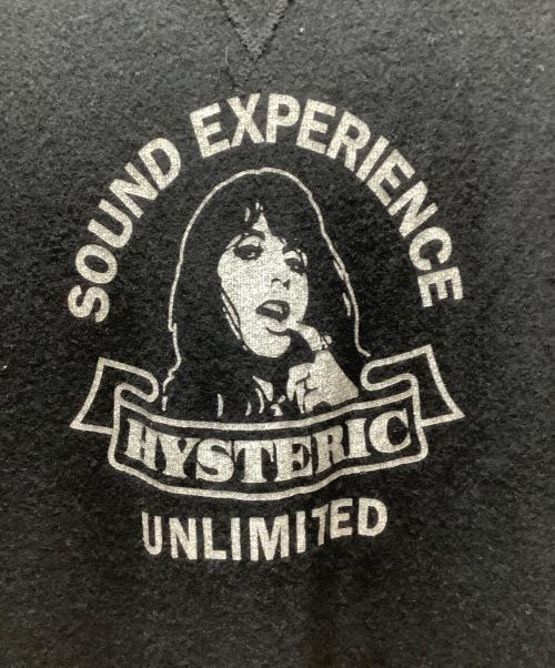 Hysteric Glamour（ヒステリックグラマー）Hysteric Glamour (ヒステリックグラマー) スウェット ブラック サイズ:Mの古着・服飾アイテム