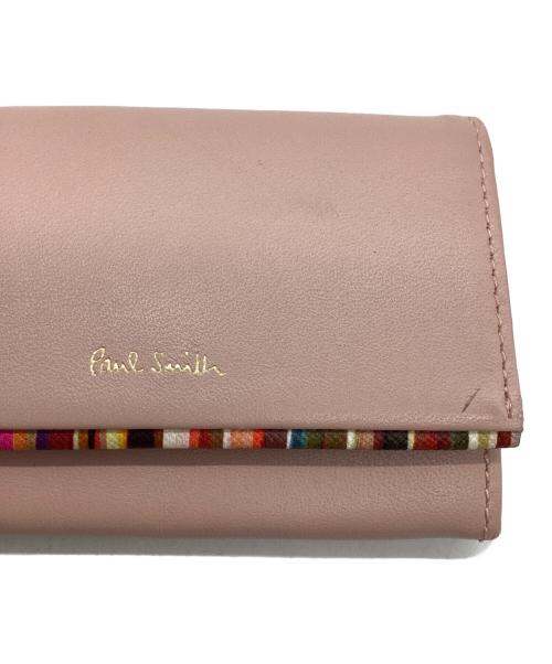 PAUL SMITH（ポールスミス）PAUL SMITH (ポールスミス) 名刺入れ ピンクの古着・服飾アイテム