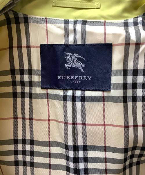 BURBERRY（バーバリー）BURBERRY (バーバリー) ジャケット イエロー サイズ:不明の古着・服飾アイテム