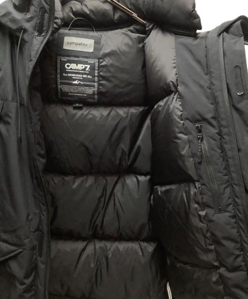 CAMP 7（キャンプ７）CAMP 7 (キャンプ７) コンビダウンジャケット ブラック サイズ:Lの古着・服飾アイテム