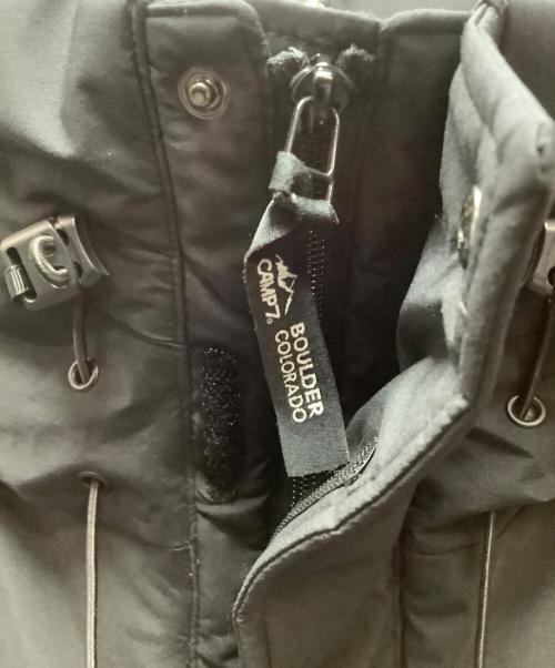 CAMP 7（キャンプ７）CAMP 7 (キャンプ７) コンビダウンジャケット ブラック サイズ:Lの古着・服飾アイテム