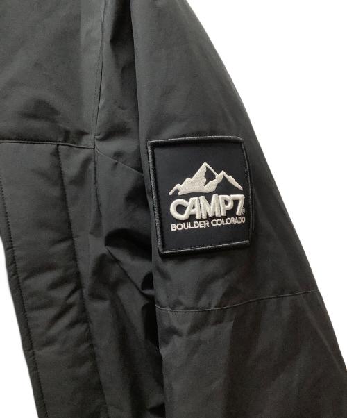 CAMP 7（キャンプ７）CAMP 7 (キャンプ７) コンビダウンジャケット ブラック サイズ:Lの古着・服飾アイテム