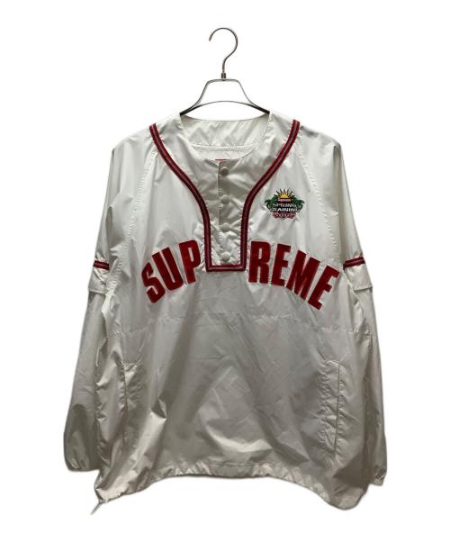 SUPREME（シュプリーム）SUPREME (シュプリーム) ベースボールシャツ ホワイト サイズ:Mの古着・服飾アイテム