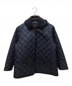 Auchincoalオーケンコール）の古着「キルティングジャケット」｜ネイビー