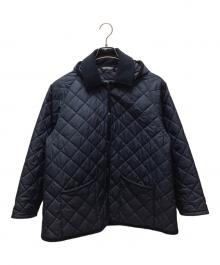 Auchincoal（オーケンコール）の古着「キルティングジャケット」｜ネイビー
