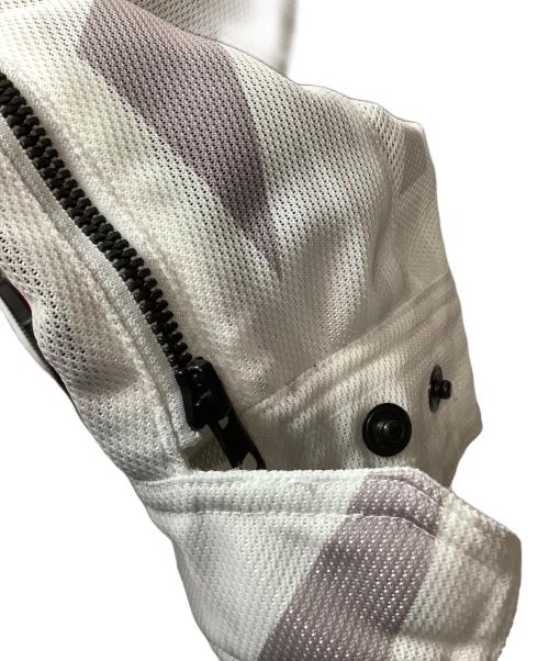 KUSHITANI（クシタニ）KUSHITANI (クシタニ) メッシュパーカー ホワイト サイズ:LLの古着・服飾アイテム