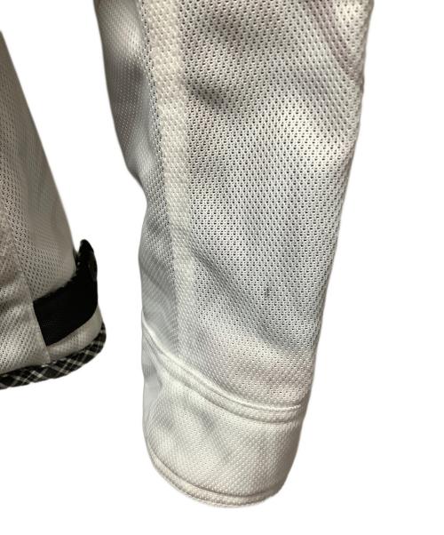 KUSHITANI（クシタニ）KUSHITANI (クシタニ) メッシュパーカー ホワイト サイズ:LLの古着・服飾アイテム