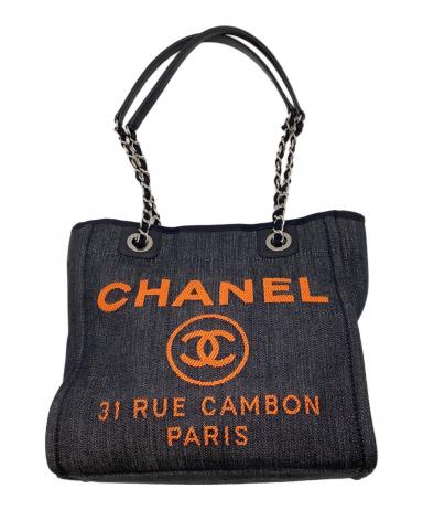 週末SALE❗️レア❗️正規品CHANEL デニム トートバッグ ココ　ヴィンテージ 中古・古着通販】CHANEL (シャネル) デニムトートバッグ インディゴ