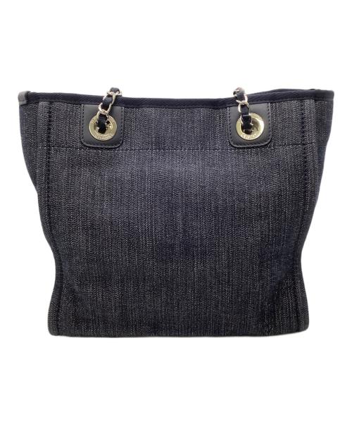 CHANEL（シャネル）CHANEL (シャネル) デニムトートバッグ インディゴの古着・服飾アイテム