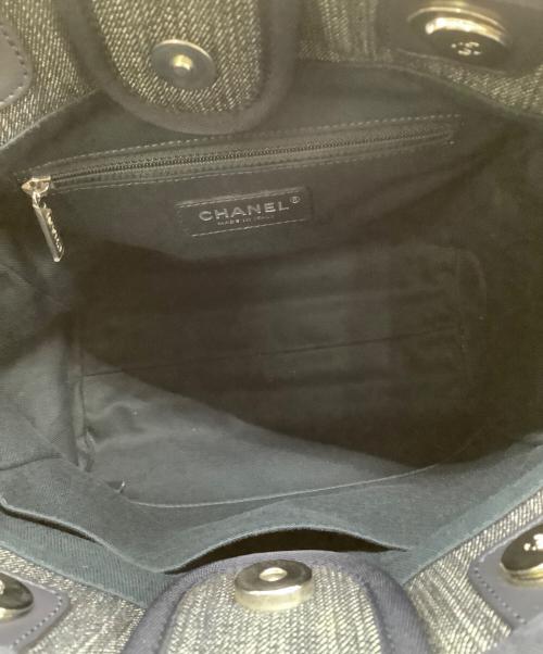 CHANEL（シャネル）CHANEL (シャネル) デニムトートバッグ インディゴの古着・服飾アイテム