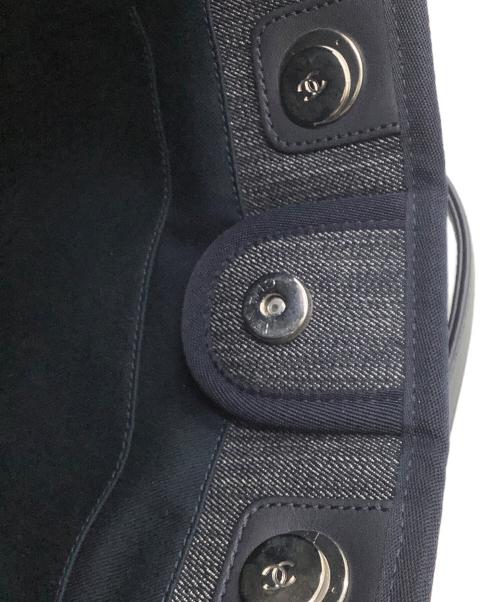 CHANEL（シャネル）CHANEL (シャネル) デニムトートバッグ インディゴの古着・服飾アイテム