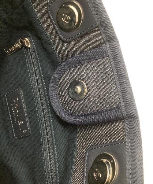 CHANEL（シャネル）CHANEL (シャネル) デニムトートバッグ インディゴの古着・服飾アイテム