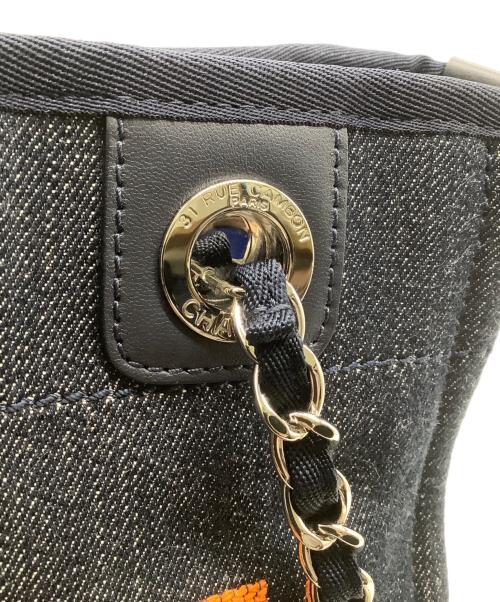 CHANEL（シャネル）CHANEL (シャネル) デニムトートバッグ インディゴの古着・服飾アイテム