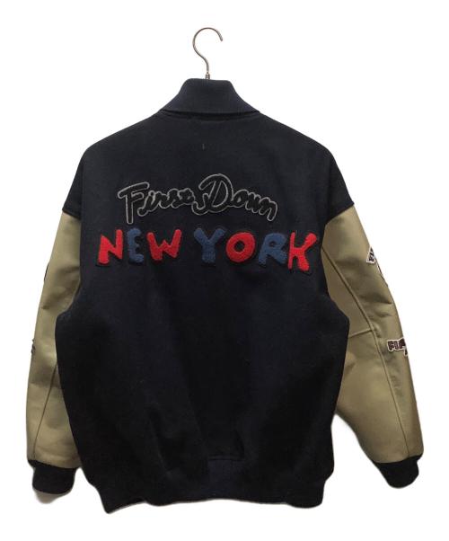 FIRST DOWN（ファーストダウン）FIRST DOWN (ファーストダウン) スタジャン ネイビー サイズ:Mの古着・服飾アイテム