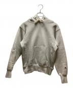 Championチャンピオン）の古着「パーカー」｜ライトグレー