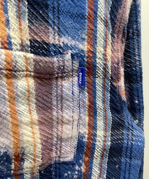 NIKE（ナイキ）NIKE (ナイキ) フランネルシャツ ブルー サイズ:Mの古着・服飾アイテム