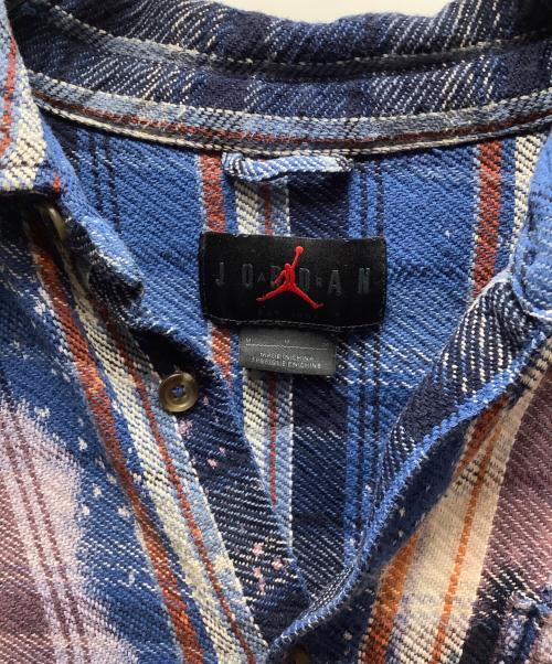 JORDAN（ジョーダン）JORDAN (ジョーダン) AWAKE (アウェイク) フランネルシャツ ブルー サイズ:Ｍの古着・服飾アイテム