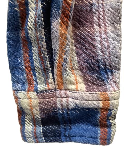 JORDAN（ジョーダン）JORDAN (ジョーダン) AWAKE (アウェイク) フランネルシャツ ブルー サイズ:Ｍの古着・服飾アイテム