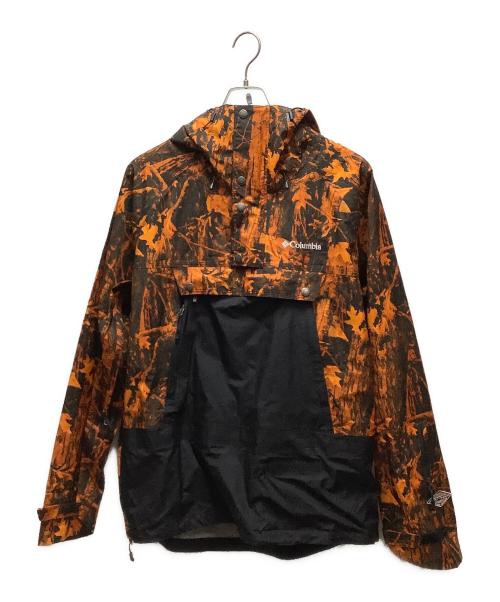 Columbia（コロンビア）Columbia (コロンビア) マウンテンパーカー オレンジ×ブラック サイズ:Lの古着・服飾アイテム