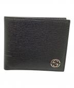GUCCIグッチ）の古着「2つ折り財布」｜ブラック