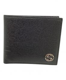 GUCCI（グッチ）の古着「2つ折り財布」｜ブラック