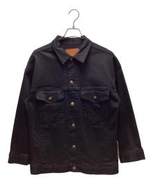 BAD&BREAKFAST（ベッドアンドグレッグファースト）の古着「デニムジャケット」｜ブラック