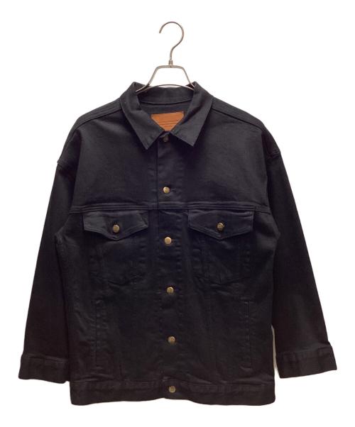 BAD&BREAKFAST（ベッドアンドグレッグファースト）BAD&BREAKFAST (ベッドアンドグレッグファースト) デニムジャケット ブラック サイズ:USUALの古着・服飾アイテム